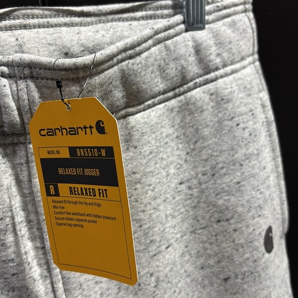 Carhartt Relaxed Fit MidRise,comfort waistband,hip pockets,back zip,fleece lined - Picture 2 of 11